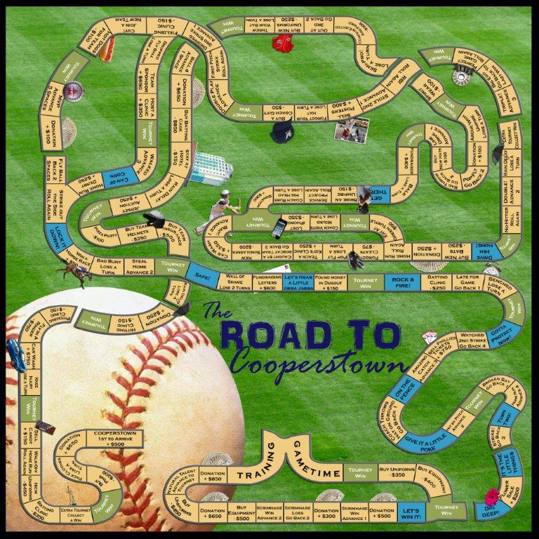 Road to Cooperstown Boardgame