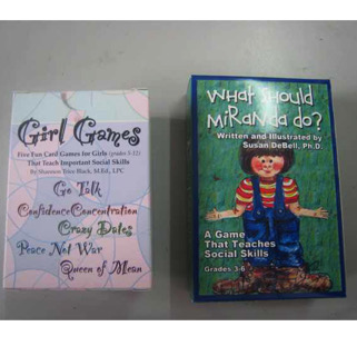 Girl Games Card Game